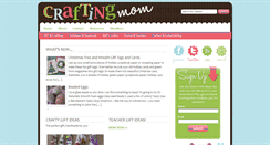 Desktop Screenshot of craftingmom.com